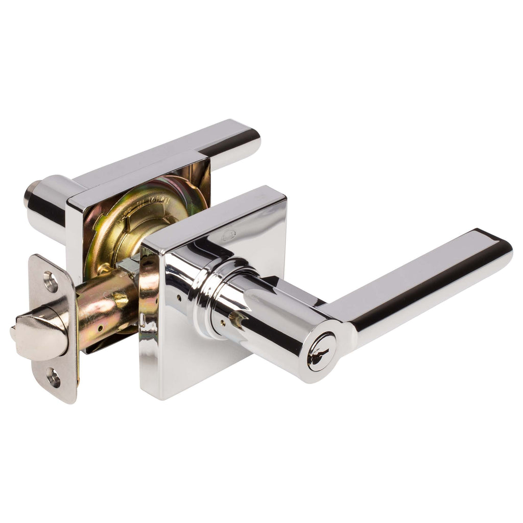 Door Lever Set Keyed / Entry Function Contemporary Style Harper Collection